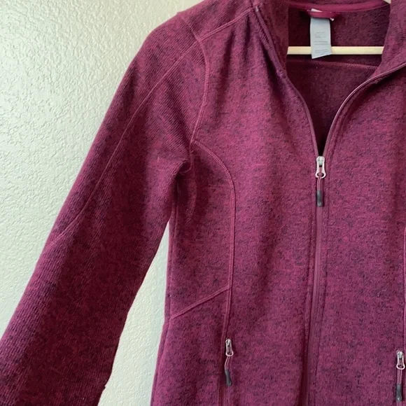 Champion Fleece Jacket Purple size Small - Picture 7 of 10